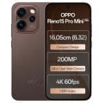 Oppo Reno15Pro mini 5G (Cocoa Brown, 12GB RAM, 256GB Storage) with No Cost EMI/Additional Exchange Offers