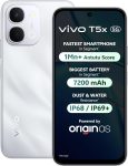 vivo T5X 5G (Star Silver, 6GB RAM, 128GB Storage) | 7200mAh Battery | 50MP Dual Camera | 32MP Selfie Camera | 6.76″ HD+ Display | Dimensity 7400-Turbo Processor