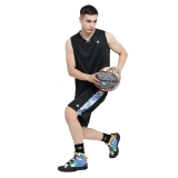Nivia Street Art Combo Set (Street Art Basketball Jersey Set (Size-XXL); Street Art Basketball No.7; Street Art Basketball Shoes (Size-8))(Pack of 3)