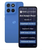 Motorola G57 Power 5G (Regatta, 8GB RAM, 128GB Storage) | Snapdragon 6s Gen 4 Processor | 6.72″ FHD+ Display | 50MP LYT-600 + 8MP Ultrawide | 8MP Selfie Camera | 7000mAh Battery, 33W TurboPower | IP64