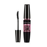 Maybelline New York Hypercurl Mascara,Highly Pigmented Colour, Long-lasting, Washable, Black 9.2ml
