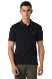 Van Heusen Men’s Cotton Solid Regular Fit Collar Polo T-Shirt