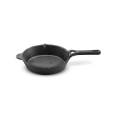 VAYA HauteChef Pre-Seasoned Cast Iron Skillet/Omelette Pan, 15 cm, Naturally Non-Stick, 100% Pure, Premium & Toxin-Free, Oven & Induction Compatible, for Tawa Cooking, Searing, Frying Eggs & Baking
