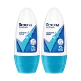 Rexona Shower Fresh Underarm Roll-On Deodorant for Women | 72H Odour Protections | 50ML (Combo Pack of 2)