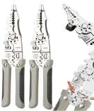 Wire Stripper Tool – Multi-Functional Vise Stripper Cutter Crimper and Twister Perfect for Women and Men 2024 New Release