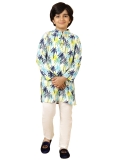A.T.U.N. (ALL THINGS UBER NICE) Palm Tree Kurta & Pyjama Set