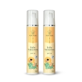 Pure Aura Baby Sunscreen (Pack of 2), 50g Each | SPF 30 Kids Sunscreen | 100% Mineral & Ayurvedic | Chemical-Free | Sensitive Skin Friendly | Outdoor Safe | Doctor Recommended