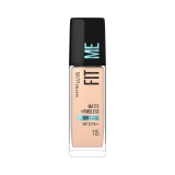 Maybelline New York Liquid Foundation For All Skin Type,Full Matte Finish, With SPF, Absorbs Oil, Fit Me Matte + Poreless, 115 Ivory, 30ml