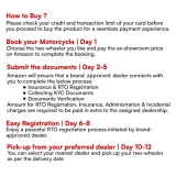 BAJAJ CT 110 X ES Motorcycle/Motorbike – Blue Red – Ex-Showroom