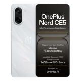 OnePlus Nord CE5 | Massive 7100mAh Battery | MediaTek Dimensity 8350 Apex | Powered by OnePlus AI | 8GB + 256GB | Marble Mist