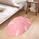 Microfiber Super Soft Anti Slip Doormat Bathmat for Indoor Home Entrance | Durable Non-Skid Absorbent Bath Mat for Bathroom | Floor Covering Mat for Kitchen/Bedroom (16x24inch), Pink