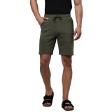 sporto Men’s Wow Cotton Rich Bermuda Shorts|Olive
