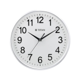 Titan Contemporary Wall Clock with Silent Sweep Technology – 30 cm x 30 cm (Medium)