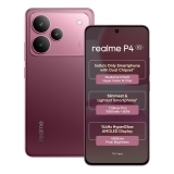 realme P4 Smartphone (Forge Red, 128.0, GB, 6.0, GB)