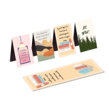 Rays Of Ink Peace Quotes Magnetic Bookmarks/Magnetic Page Markers/Magnetic Page Clips with Positive Affirmations. Ideal Gift for Students, Adults and Bookworms