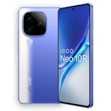 iQOO Neo 10R 5G (Raging Blue, 8GB RAM, 256GB Storage) | Snapdragon 8s Gen 3 Processor | India’s Slimmest 6400mAh Battery Smartphone | Segment’s Most Stable 90FPS for 5 Hours