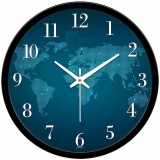 Clock World Decorative Designer Latest and Stylish Glass Analog Wall Clock Suitalbe for Living Room Hall Bedroom, Office VP_A97_Clock