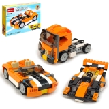 3 In 1 Architect Series Highway Cruiser Building Block Toy Set – Educational Diy Toys For Kids (Car),Multicolor