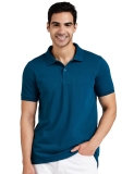 Amazon Brand – Symbol Men’s Cotton Rich Solid Polo Tshirt | Collar Tshirts | Half Sleeves | Plain-Regular Fit (Available in Plus Sizes)