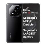 Redmi Note 14 Pro+ 5G Titan Black 8GB RAM 128GB Storage| 50 MP Triple Camera with Telephoto | Corning Gorilla Glass Victus 2 | IP 68 | SD 7s Gen 3