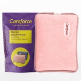 Careforce Electric Hot Water Bag for Pain Relief Heating Pad for Periods Cramps, Muscle Aches Hand Warmer for Shoulder, Back, Neck and Full Body Relief Heat Pack – Pink