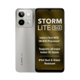 Lava Storm Lite 5G (Cosmic Titanium, 4+4*GB RAM, 128GB Storage) | India’s First MTK Dimensity 6400 Processor | 50MP AI Camera | IP64 Rated | 120 Hz Display | 5000 mAh Battery | Supports All 5G Bands