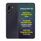 Samsung Galaxy M56 5G (Black, 8 GB RAM, 128 GB Storage)| Slimmest Phone in The Segment| Gorilla Glass Victus+| 10 Bit HDR Video| Enhanced Nightography| 4nm Processor| AI | Vapor Cooling Chamber