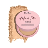 RENEE Bollywood Filter Blurring Compact – Mocha Mirage | Pore Minimising, Matte Finish, Full Coverage, Rich Pay-off | Blurs Pores & Blemishes | 9g
