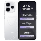 Oppo Reno15 5G (Glacier White, 8GB RAM, 256GB Storage) with No Cost EMI/Additional Exchange Offers