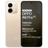 Oppo A6 Pro 5G (Gold, 8GB RAM, 256GB Storage) with No Cost EMI/Additional Exchange Offers