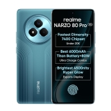 realme NARZO 80 Pro 5G (Racing Green,8GB+128GB) | Segment’s 1st MediaTek Dimensity 7400 Chipset | 6000mAh Titan Battery + 80W Ultra Charge | 4500nits HyperGlow Esports Display | IP69 Waterproof