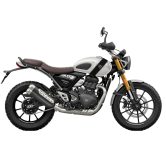 TRIUMPH Scrambler 400 X Bike Pearl Metallic White Booking for Ex-Showroom Price