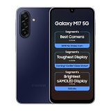 Samsung Galaxy M17 5G Mobile (Sapphire Black, 8GB RAM, 128GB Storage) | 50MP OIS Triple Camera | Gorilla Glass Victus | IP54 | 6 Gen OS Upgrades | AI | Gemini Live | Lag-Free Gaming | Without Charger