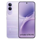 vivo V70 FE 5G (Northern Lights Purple, 8GB RAM, 256GB Storage) with No Cost EMI/Additional Exchange Offers
