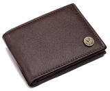 WildHorn Brown Leather Wallet for Men I Ultra Strong Stitching I 6 Card Slots I 2 Currency & 2 Secret Compartments I 1 Coin Pocket