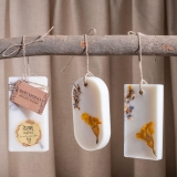 Patchouli Aroma Wax Bar for Wardrobe & Drawer Freshener | Soy Wax Scented Wax Tablet for Cupboard & Closet | Long Lasting (80g)