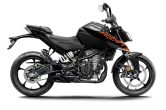 KTM Duke 250 Bike Ebony Black(Matt) Booking for Ex-Showroom Price