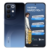 realme NARZO 90x 5G (Marine Blue,4GB+128GB) |7000mAh + 60W Biggest Battery & Fastest Charging in The Segment* | 144Hz Bright Display | Sony 50MP AI Rear Camera | AI Assist | 400% Ultra Boom Speaker