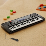 Lifelong Wireless & Rechargeable Piano Keyboard for Baby & Kids with Mic, 37 Keys Portable Keyboard Piano with Type C Charging, Longer Battery Life Musical Keyboard Toy Gift for 2-8 Year Boys & Girls