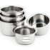 Sumeet Stainless Steel Friendly Tope/patila/cookware With Lids, 370ML, 550ML, 800ML, 1100ML, 4 Piece (Steel)