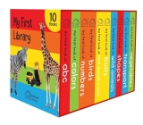 My First Library: Boxset of 10 Board Books for Kids (Pack 1) | Includes ABC, Numbers, Shapes, Colors, Wild Animals, Farm Animals & Pets, Birds, Fruits, Vegetables & Transport | Early Learning Board Books for Babies, Toddlers & Preschoolers | Ages 0-3 Years