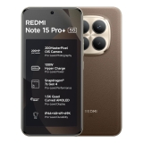 REDMI Note 15 Pro+ 5G (Coffee Mocha, 8GB + 256GB) | 200MasterPixel OIS Camera | Snapdragon 7s Gen 4 | 17.3cm CrystalRes AMOLED Screen | IP66/68/69/69K | Mega 6500mAh Si/C Battery | 100W Hyper Charging